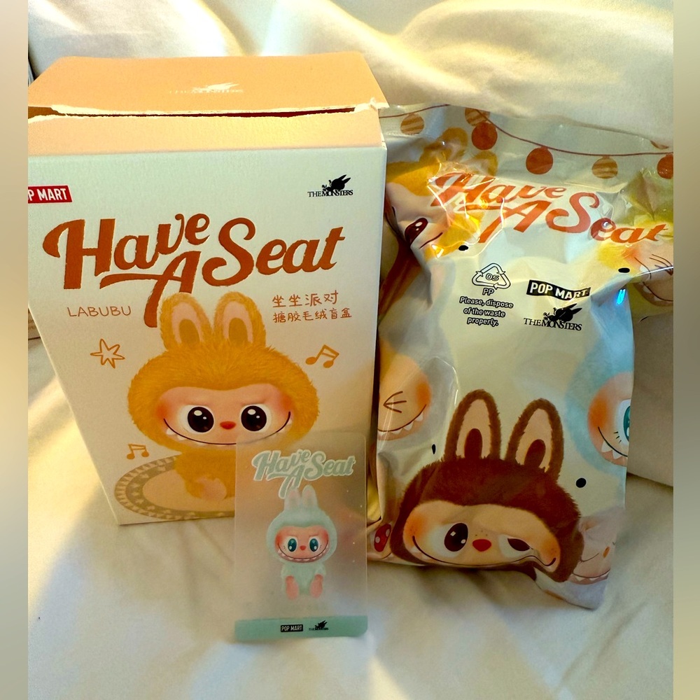 Pop Mart Labubu 'Have A Seat' Collectible